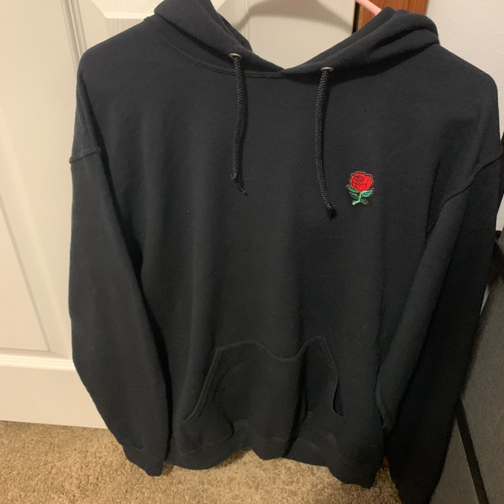 Bowery M rose hoodie